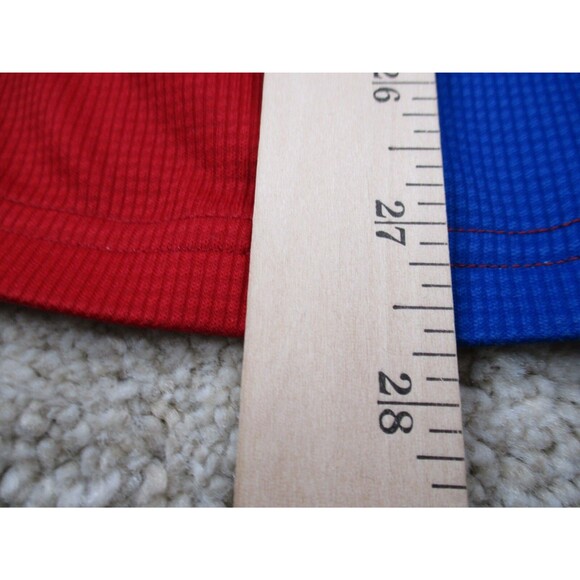 Canari Cycling Jersey Mens Large L Texas Red Blue Pockets Zip Bike Shirt * - Picture 14 of 15